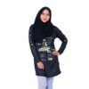 Active Streetwear Muslimah Black