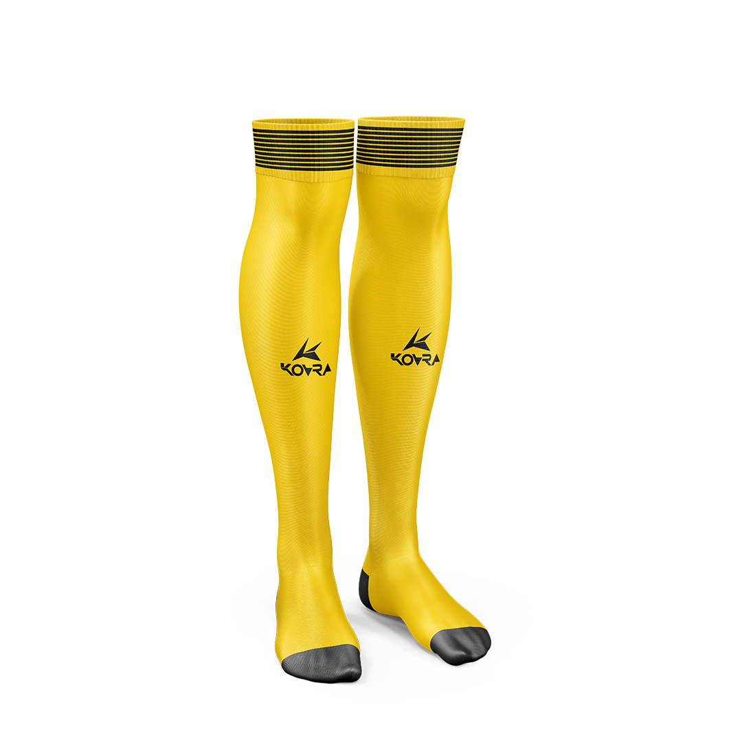 Football Performance Socks Yellow Long